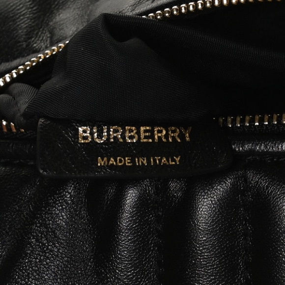 BURBERRY Lambskin Quilted Small Crescent - Picture 6 of 14